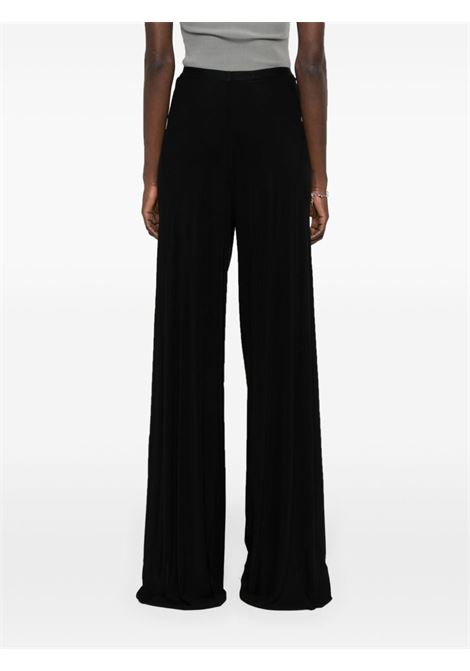 Black Jumbo wide-leg trousers - women RICK OWENS | RP01D2300HBZ09